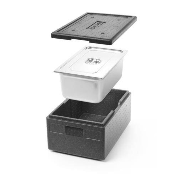 Pojemnik termoizolacyjny HENDI Termiczny TermoBox GN1/1 40L 60x40x28,5cm