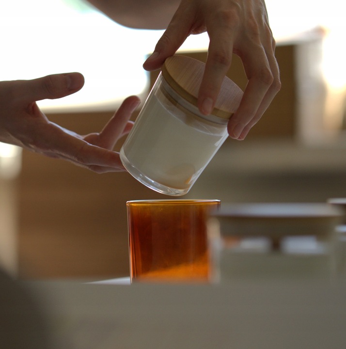 DYNIOWE LATTE PUMPKIN SPICE ŚWIECA SOJOWA DYNIA ŚWIECZKA ZAPACHOWA