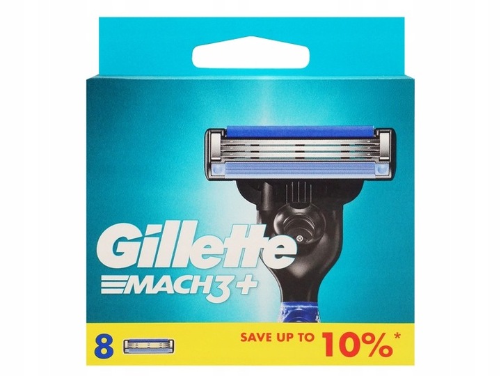 WKŁADY DO MASZYNKI GILLETTE MACH 3 FRESH NOŻE OSTRZA DO MASZYNKI MACH3 x8