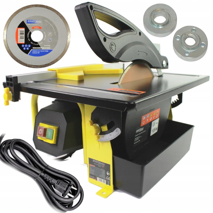 PRZECINARKA STOLIKOWA 1700W MASZYNKA PILARKA DO PŁYTEK GLAZURY MOKRO
