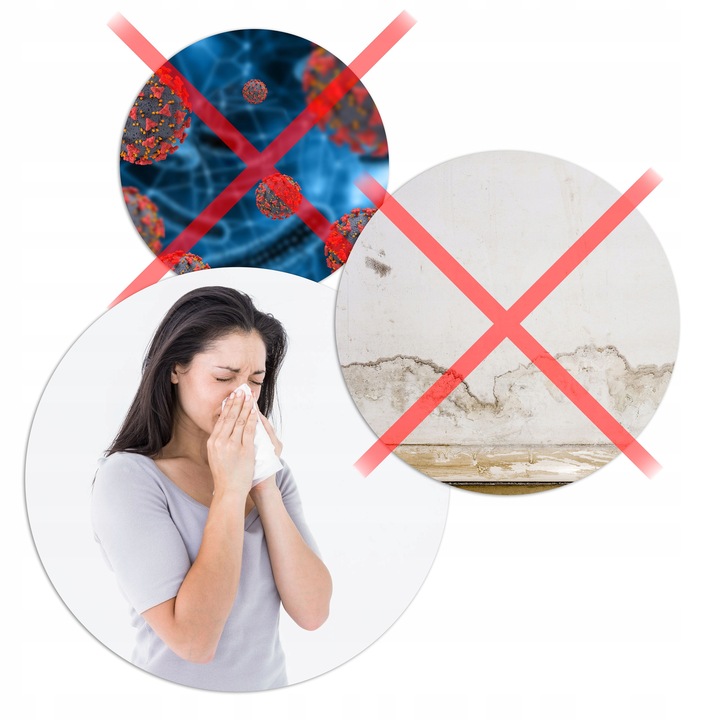 Osuszacz powietrza pochłaniacz wilgoci 1000ml BERDSEN