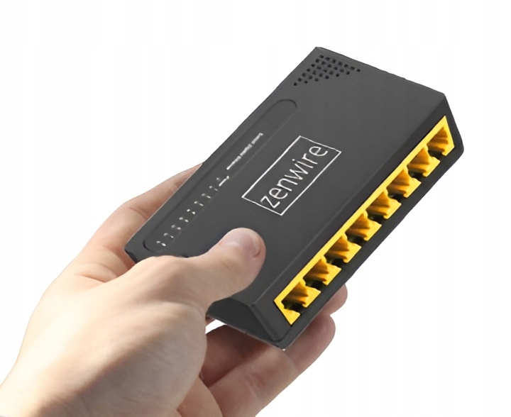 Switch Rozdzielacz LAN 8 Portów Gigabit Ethernet RJ45 1000 MB do Internetu
