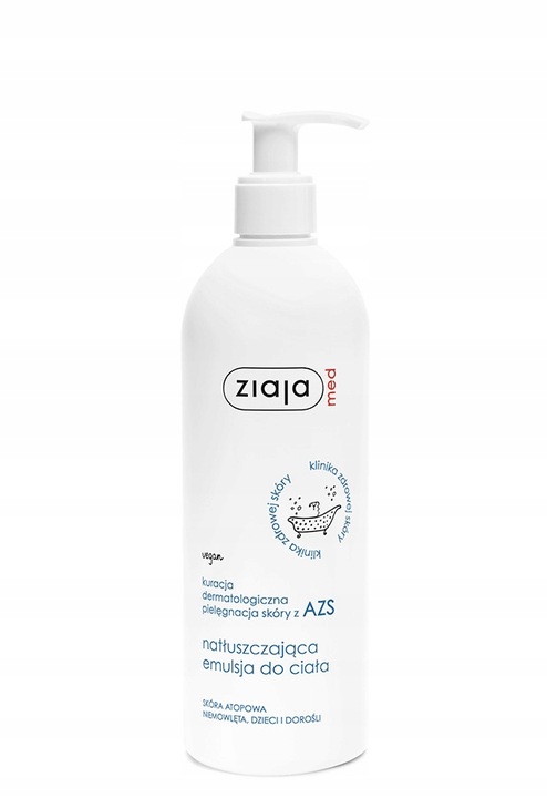 Emulsja do ciała natłuszczająca Ziaja Med pielęgnacja z AZS 400 ml