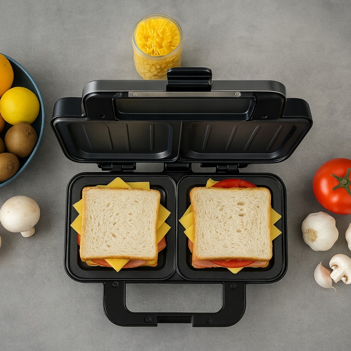 Toster Grill Opiekacz SANDWICH XXL First Austria 900W Non-stick +