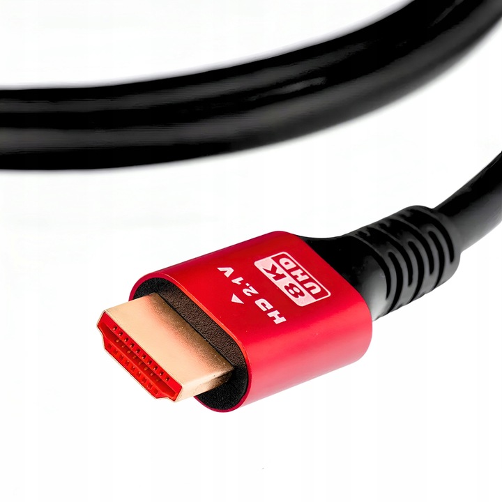KABEL HDMI 2.1 8K 60Hz / 4K 120Hz UHD HDR eARC VRR 48Gbps SPEED