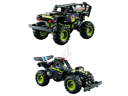 Lego Technic Auto Monster Truck Jam Grave Digger