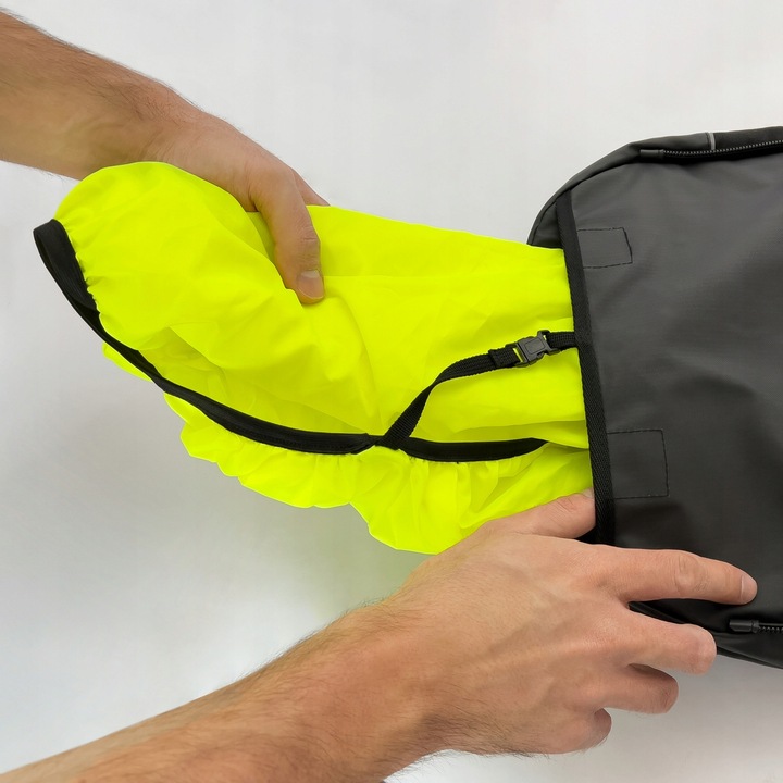 WOZINSKY SAKWA ROWEROWA TORBA NA ROWER DWUCZĘŚCIOWA PLECAK NA BAGAŻNIK 30L