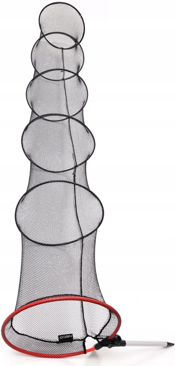 SIATKA WĘDKARSKA SADZYK 2M 35CM SZTYCA 6 OBRĘCZ NECO