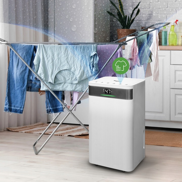 Osuszacz powietrza MYCOND Tibo Eco 12l/24h z Wi-Fi +Timer + Higrostat