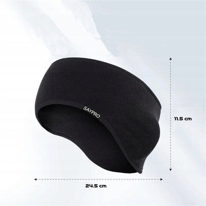 Opaska Na Głowę Uszy Polarowa Termoaktywna Na Zime SAYPRO