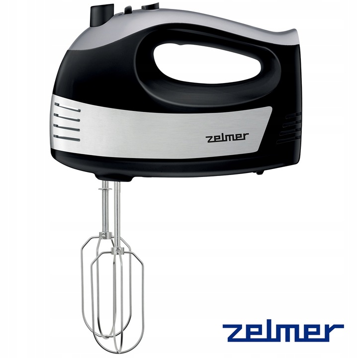 MIKSER RĘCZNY ZELMER LEKKI ROBOT KUCHENNY 5 BIEGÓW 4 KOŃCÓWKI TURBO