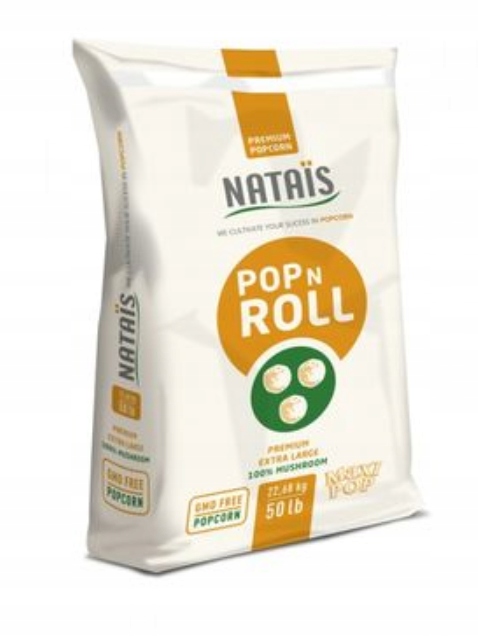 KUKURYDZA DO POPCORNU NATAIS POPNROLL 1KG MUSHROOM