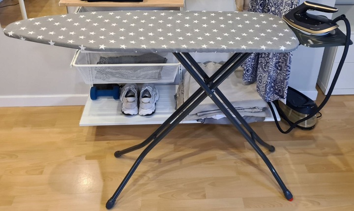 DESKA DO PRASOWANIA 120x38cm PROMIS STAR solidna z regulacją