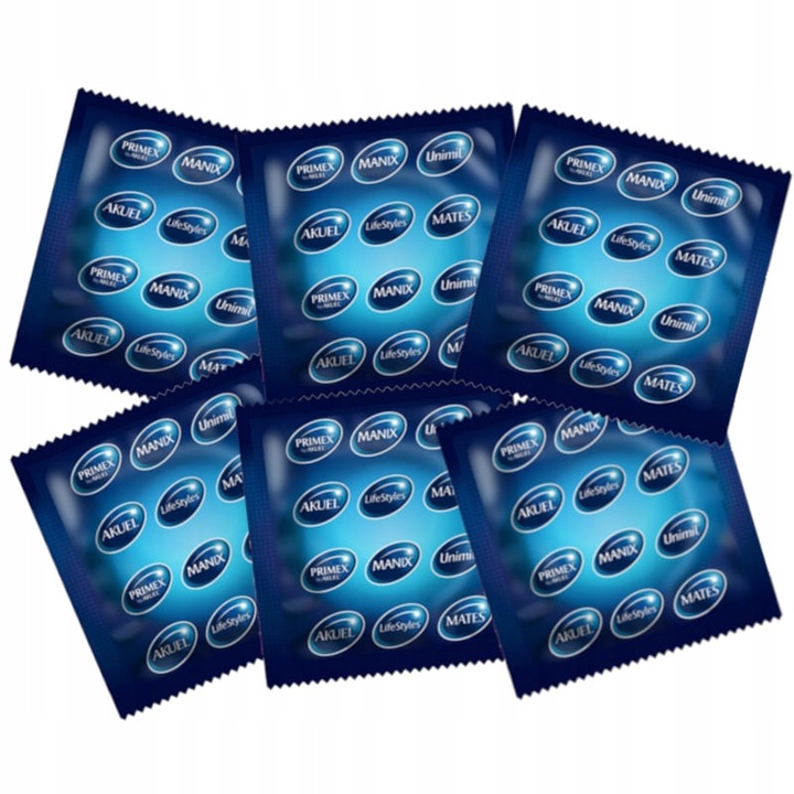 PREZERWATYWY UNIMIL ORGAZMAX Wypustki Stymulujące Potęgujące Orgazm 50