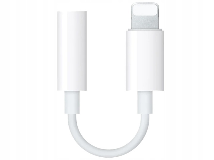 ORYGINALNY ADAPTER PRZEJŚCIÓWKA APPLE MMX62ZM/A LIGHTNING - JACK 3.5mm