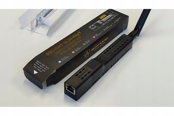 Adapter SLZB-06p7 Bramka Zigbee CC2652P7 Ethernet PoE USB LAN WIFI do