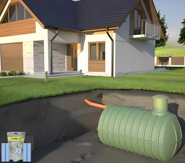 TABLETKI DO SZAMBA OCZYSZCZALNI BAKTERIE NA ROK SANIDENN TABS BIO