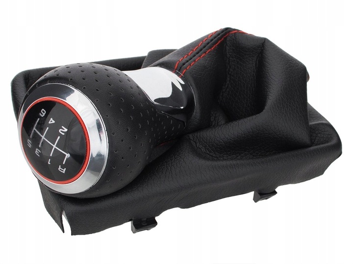 Gałka Dźwignia Zmiany Biegów Mieszek z Ramką do Audi A4 B8 A5 A6 C6