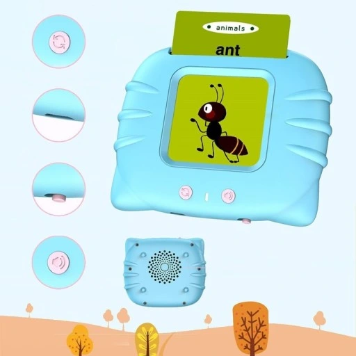 ZABAWKA DO WCZESNEJ NAUKI ANGIELSKIEGO PREZENT DLA 3 4 5 LATKA 510 KART XXL