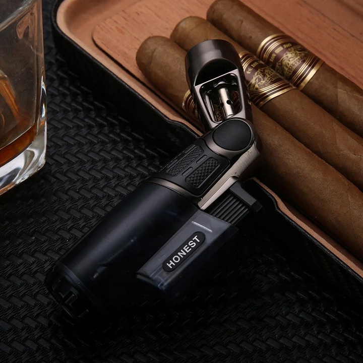 Zapalniczka żarowa palnik gazowy HONEST regulowana dysza i zawór do DynaVap