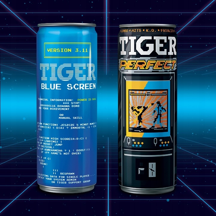 Napój energetyczny Tiger Energy Drink bez cukru 12x250ml
