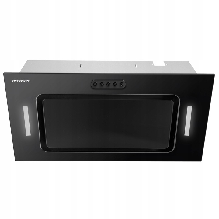 OKAP PODSZAFKOWY KUCHENNY LED CZARNY 52cm BERDSEN