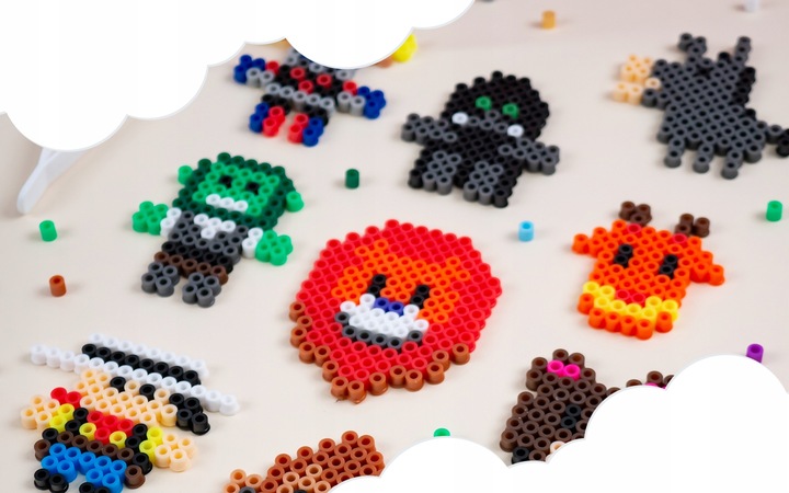 Książka 300 WZORÓW do Koralików do Prasowania Pasuje 1:1 do La Manuli