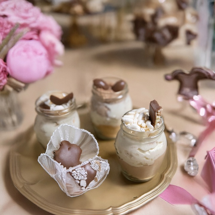 20x POJEMNIKI NA DESERY 150ml Słoik SZKLANY AMFORA Na Deserki Do