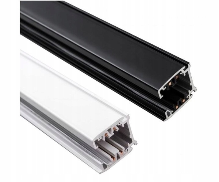 REFLEKTOR GU10 NA SZYNĘ 3FAZY BLACK-2 KĄTY ŚWIATŁA