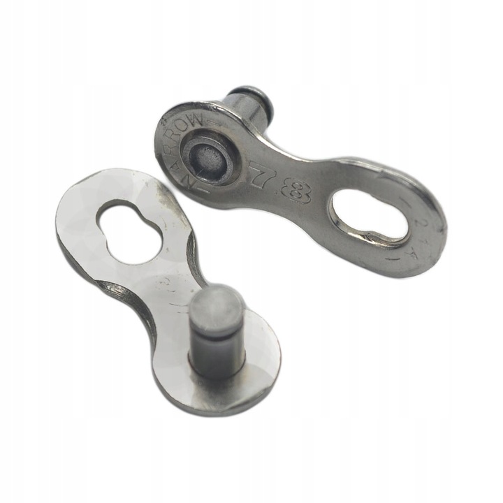 Łańcuch rowerowy 7 8 rzędowy 116 ogniw do roweru MTB 1/2x3/32 nowy