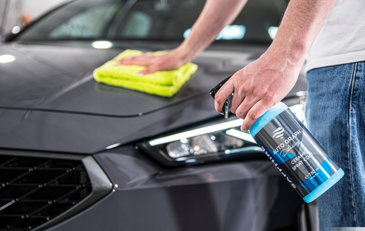 AUTO GRAPH SAPPHIRE 750 ml Ceramic Spray WET LOOK + OCHRONA LAKIERU SiO2