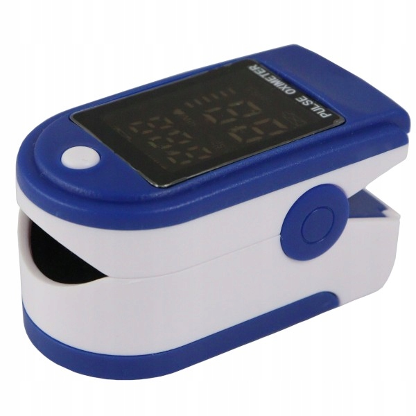 PULSOKSYMETR WRAZ Z BATERIAMI PULSOMETR PULSOKSYMETR NA PALEC