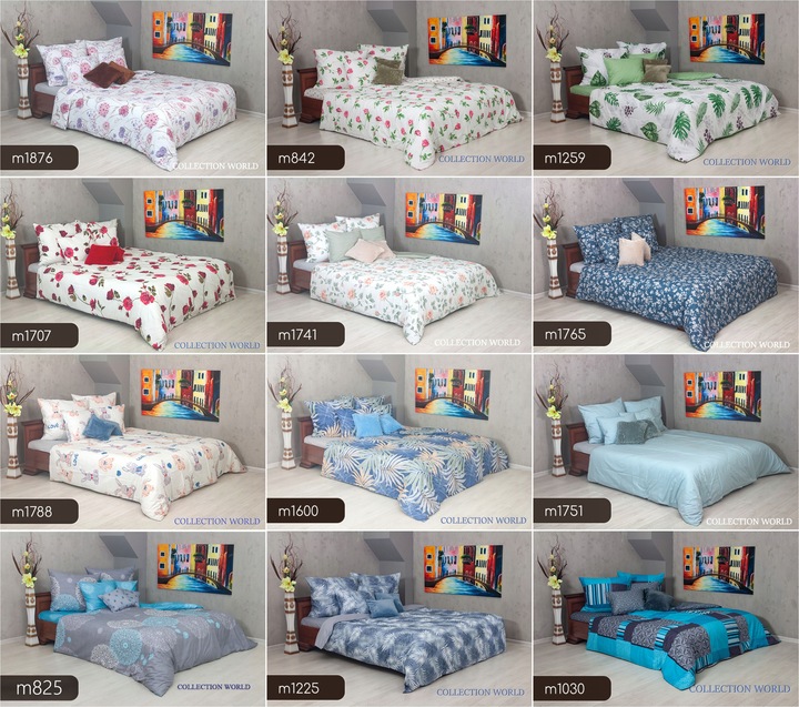 Pościel ELWAY 160x200 Bawełna Satynowa NOWE WZORY