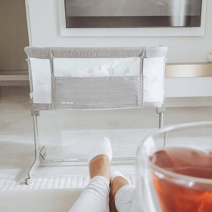 Łóżeczko Dziecięce Niemowlęce Dostawne 3w1 Wolnostojące Kółka + Materac