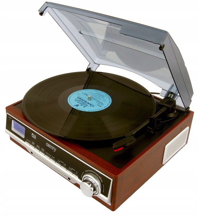 CR 1168 Gramofon z Radiem, Bluetooth, MP3, USB i Nagrywaniem