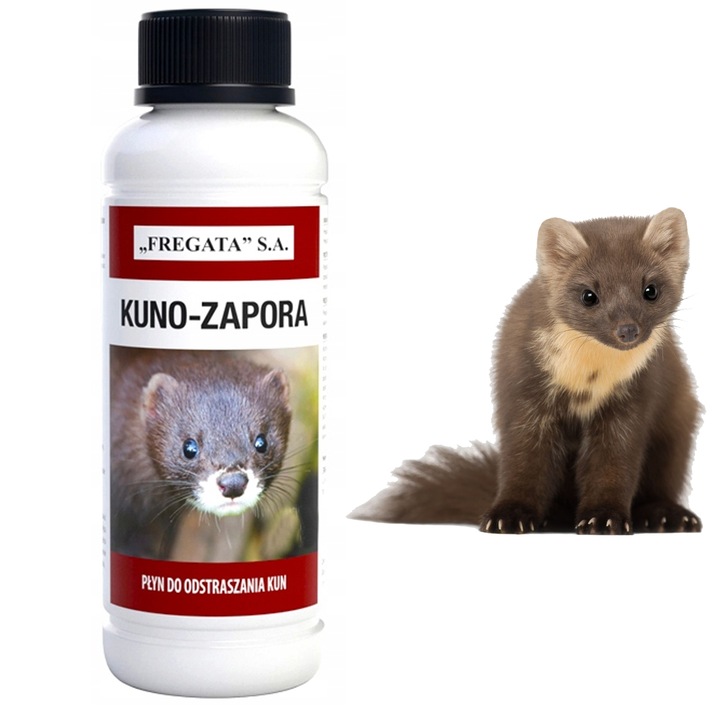 KUNO ZAPORA SILNY PŁYN ODSTRASZACZ KUN GRYZONI 1 L