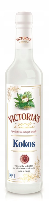 Victoria's Syrop barmański mix do drinków 6x490 ml