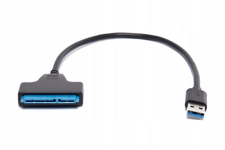 Adapter przejściówka kabel kieszeń USB 3.0 SATA DO DYSKU 2,5" SSD HDD