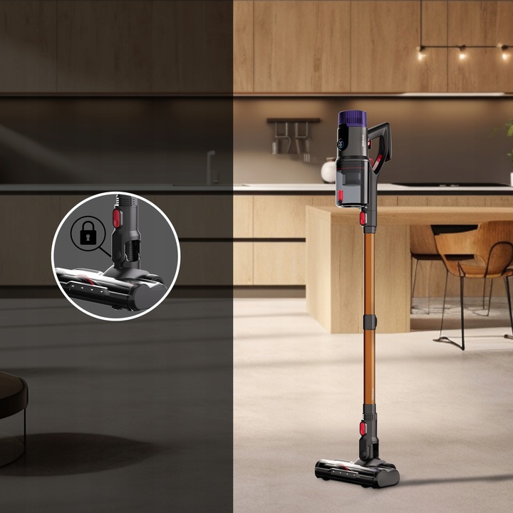 Odkurzacz Bezprzewodowy Pionowy Ręczny VOKSAR V11 5w1 LED 600W MOCNY