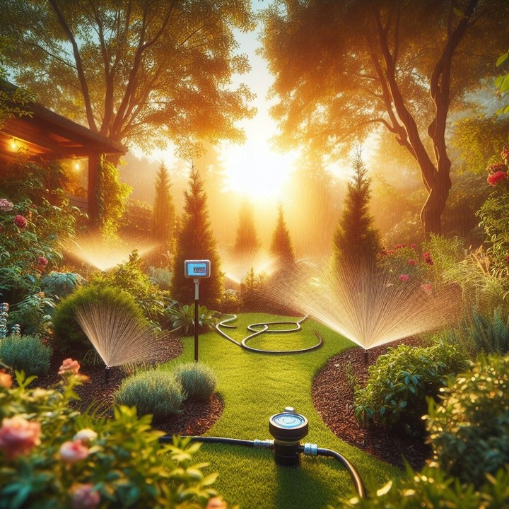 Taśma kroplująca HIRRO TAPE 100m nawadnianie ogrodu szklarni warzyw sadów