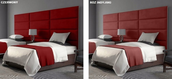 70X30 PANELE ŚCIENNE TAPICEROWANE WEZGŁOWIE WELUROWE 3D KING VELVET