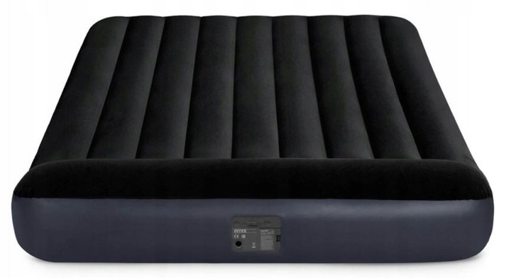 MATERAC DMUCHANY DWUOSOBOWY 203x152cm INTEX POMPKA