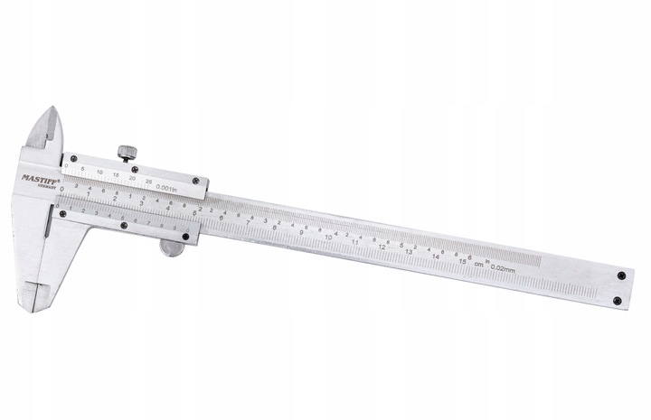SUWMIARKA 150MM NONIUSZOWA 0,02 ANALOGOWA METALOWA