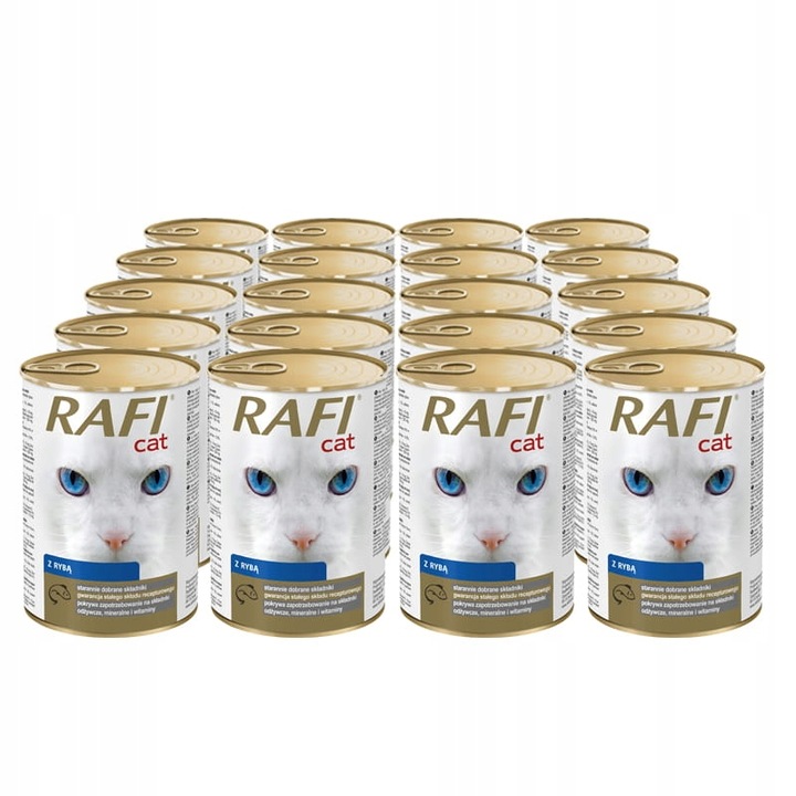 Dolina Noteci RAFI CAT kawałki w sosie 20x415g