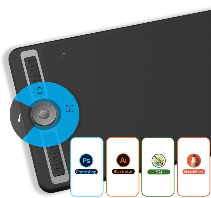 Tablet graficzny BOSTO T1060 PL OPROGRAMOWANIE do komputera PROFESJONALNY