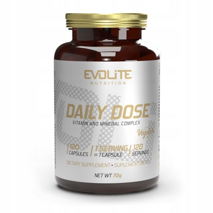 Evolite Daily Dose 120dni Kompleks Witamin Minerałów ADEK B Vit-Min Complex