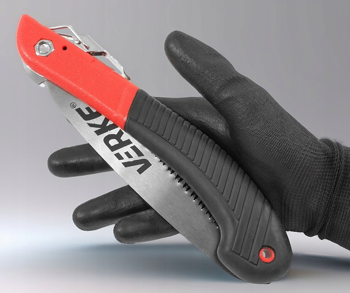 PIŁA DO DREWNA SKŁADANA 180 mm VERKE Piła ręczna do drewna V86539