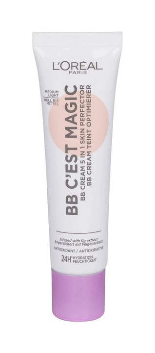 Fluid Do Twarzy BB Loreal BB Magic Krem BB SPF20 Kolor 03 Medium Light 30ml