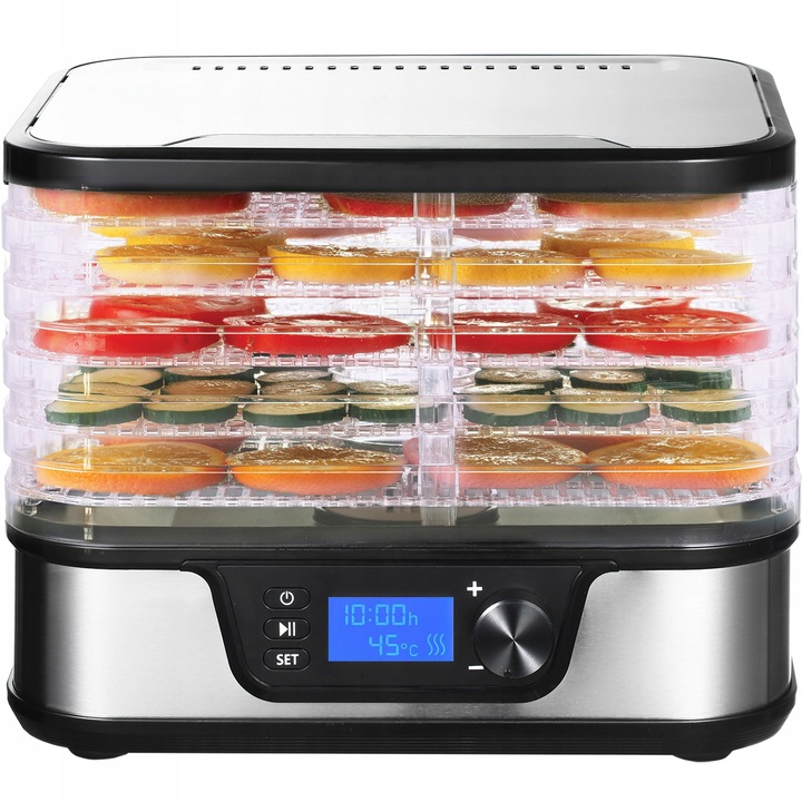 SUSZARKA DO GRZYBÓW OWOCÓW WARZYW ZIÓŁ SPOŻYWCZA TIMER - DUŻA WYSOKA