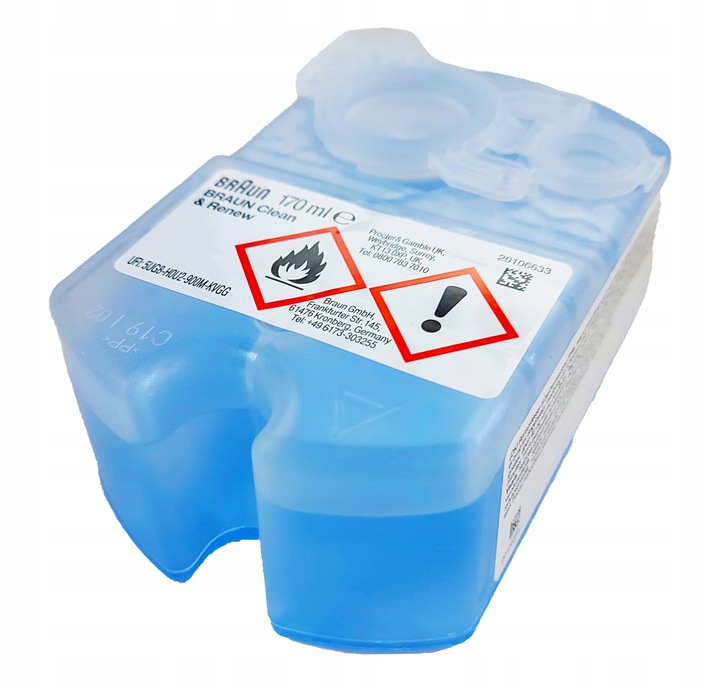 Wkład Płyn Golarek Braun CCR 8 Clean & Renew 8 sztuk